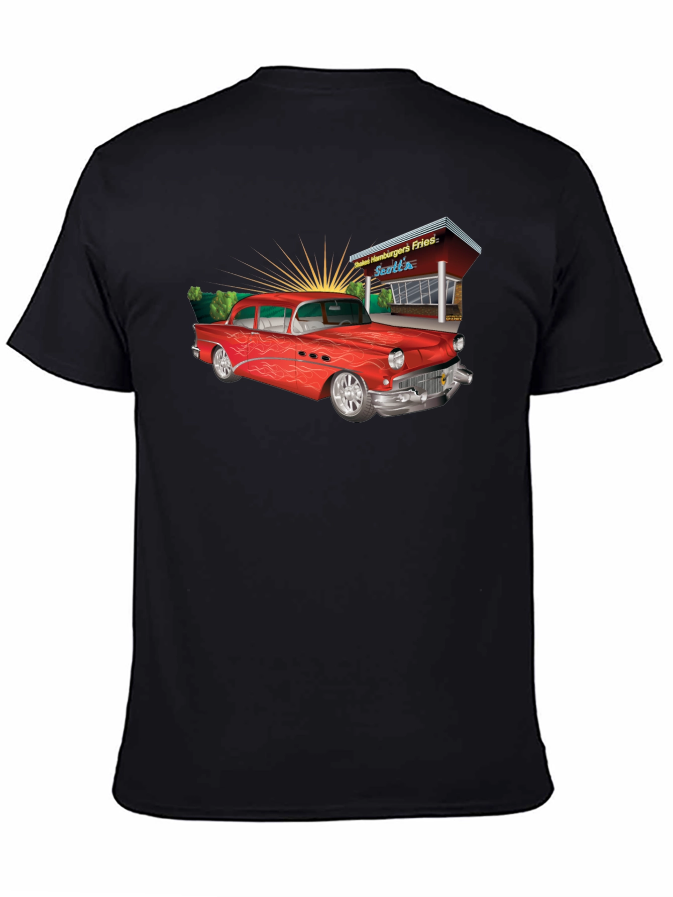 Classic Car T-Shirt - Retro Style