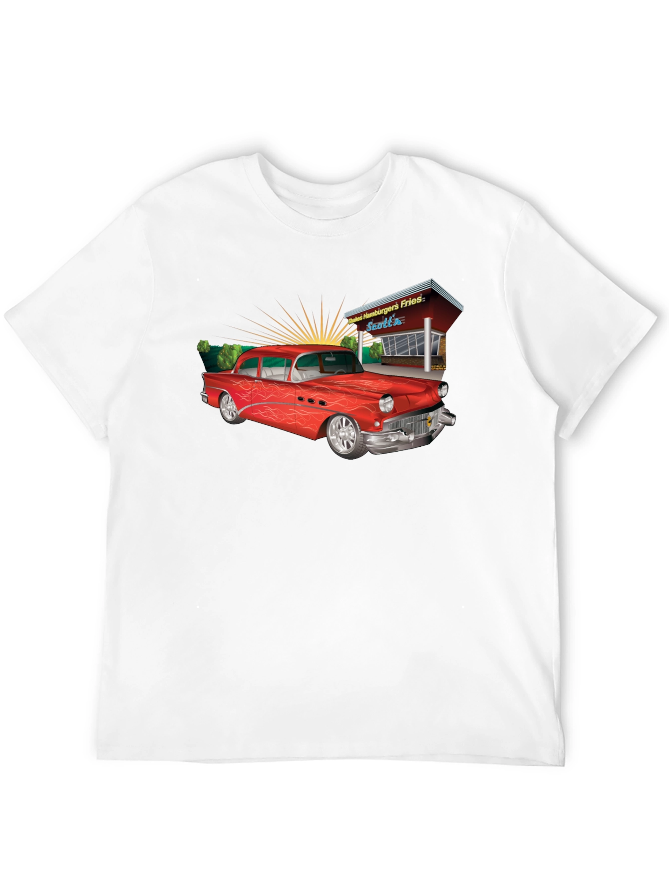 Classic Car T-Shirt - Retro Style
