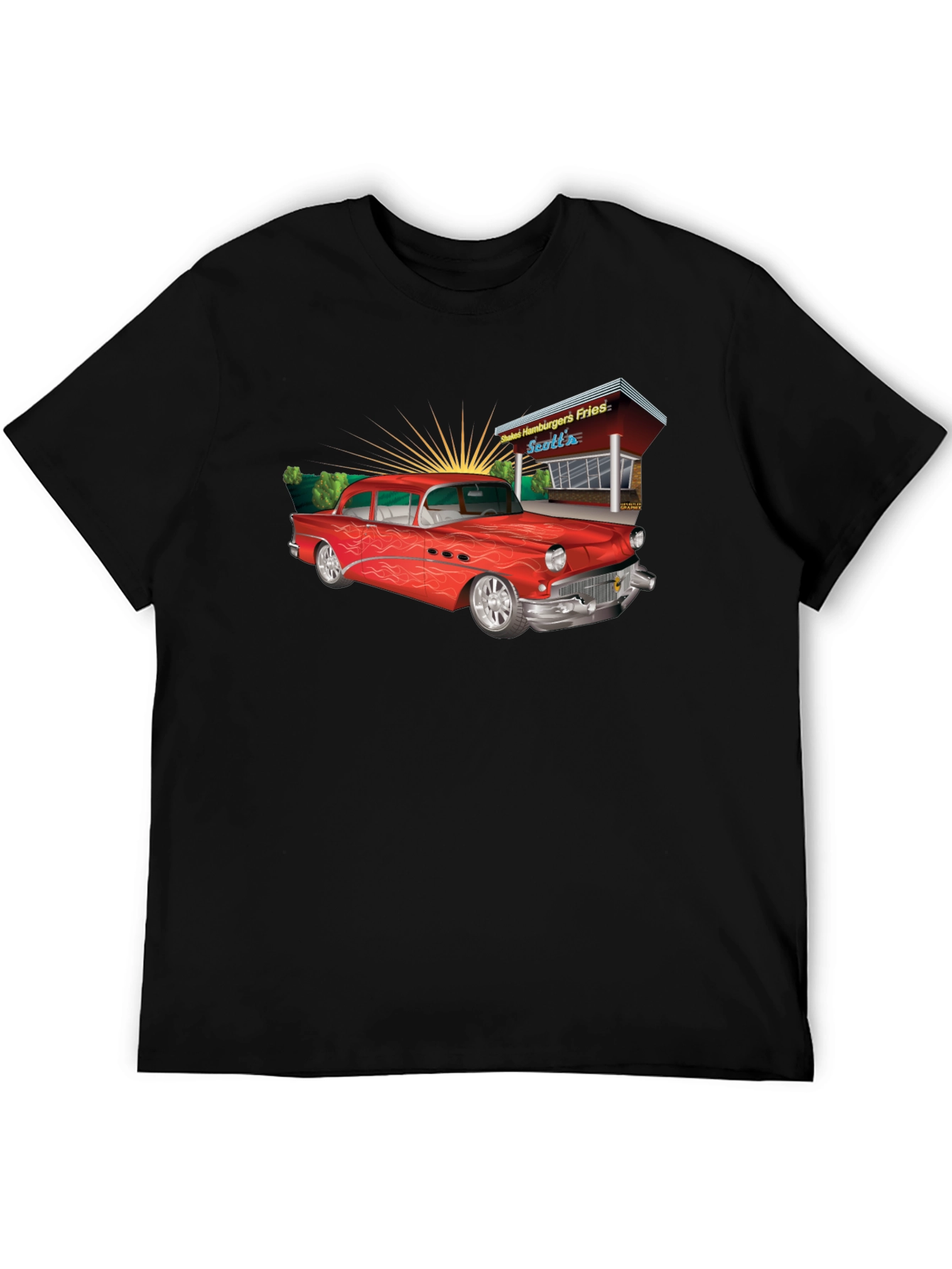 Classic Car T-Shirt - Retro Style