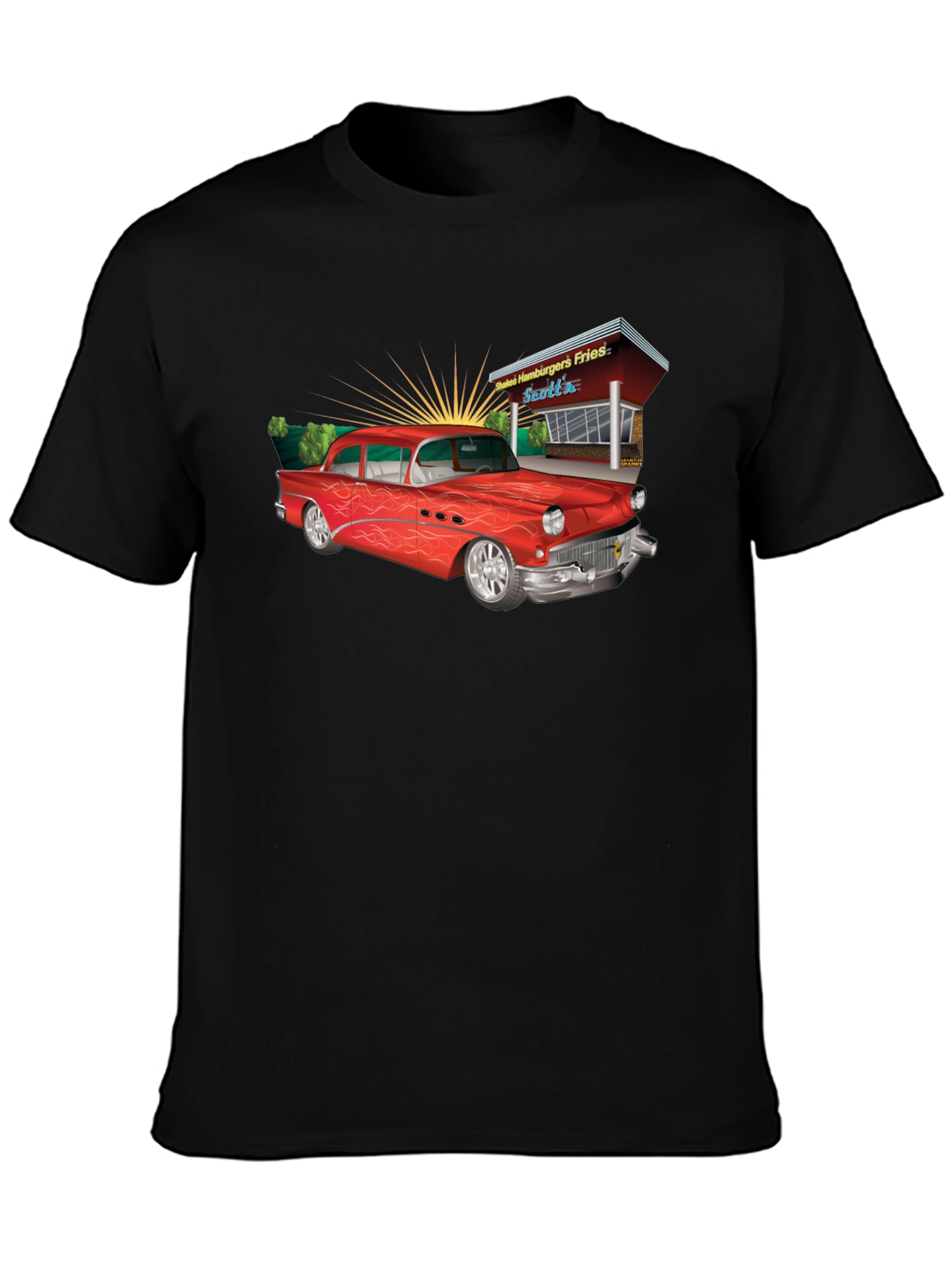 Classic Car T-Shirt - Retro Style
