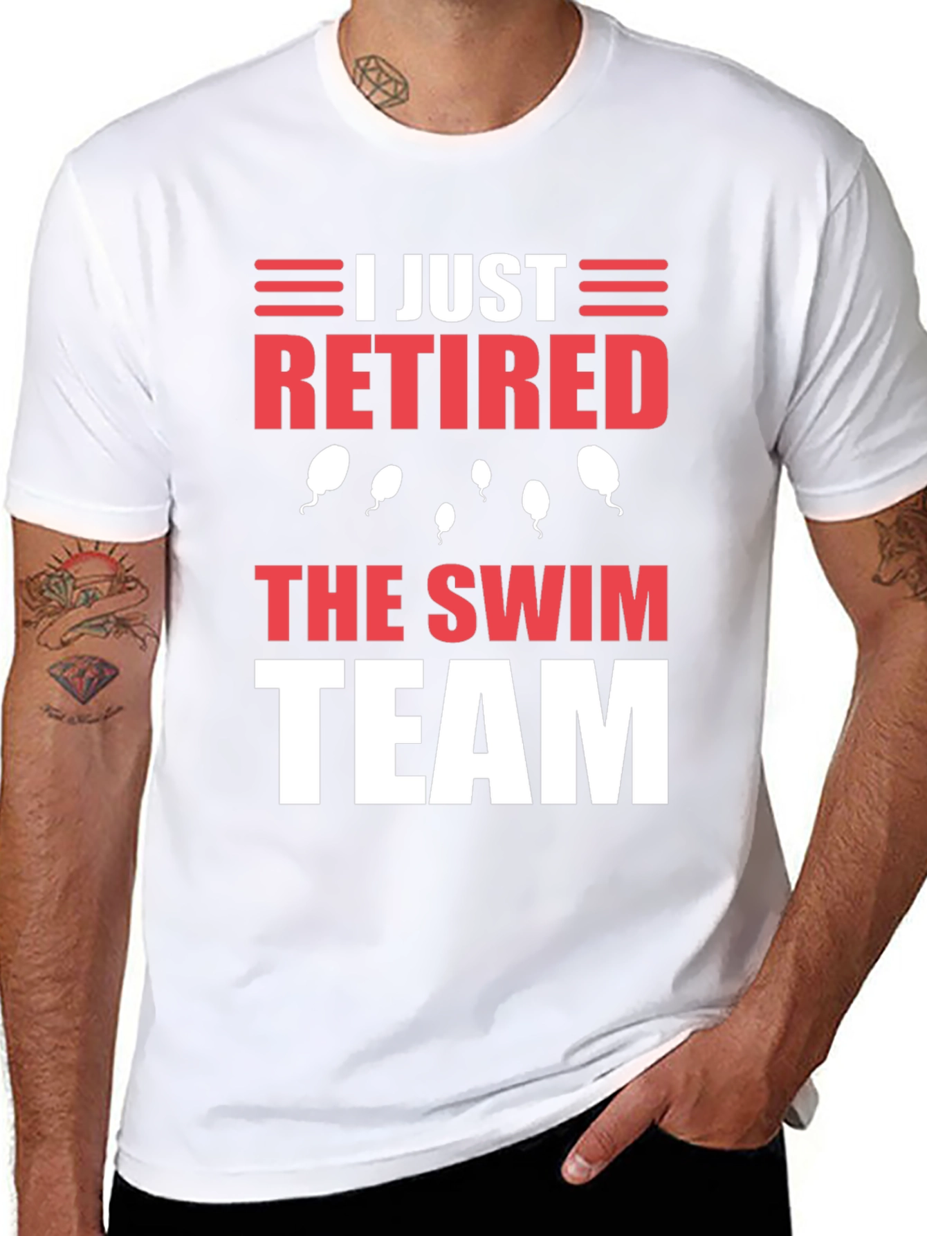 I Just Retired The Swim Team T-Shirt