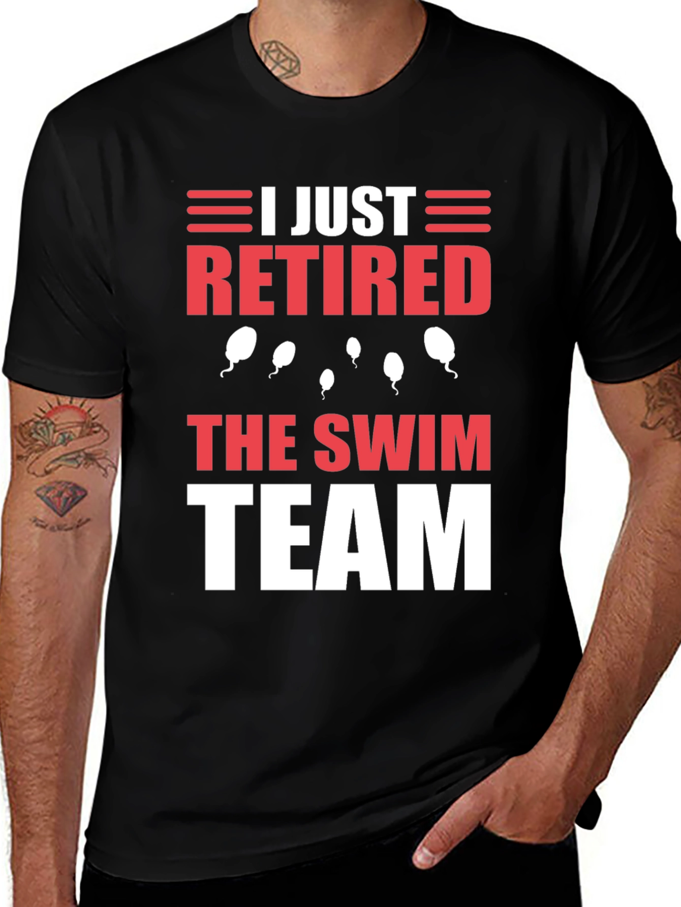 I Just Retired The Swim Team T-Shirt