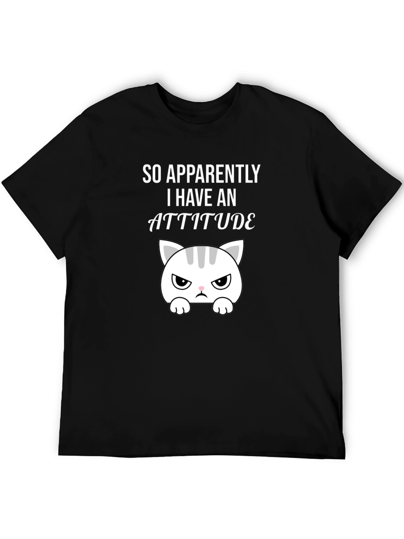 Funny Cat Attitude T-Shirt