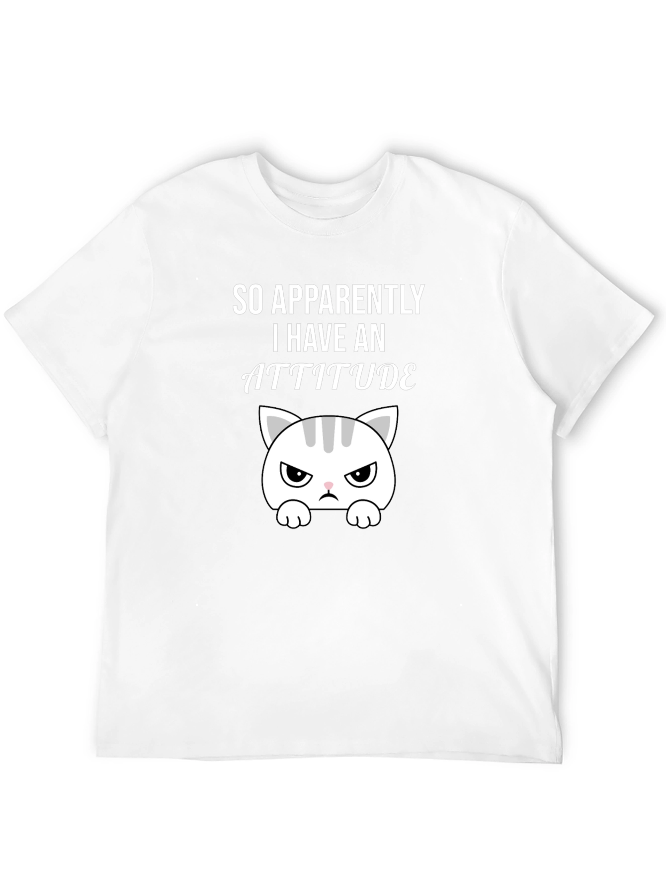 Funny Cat Attitude T-Shirt