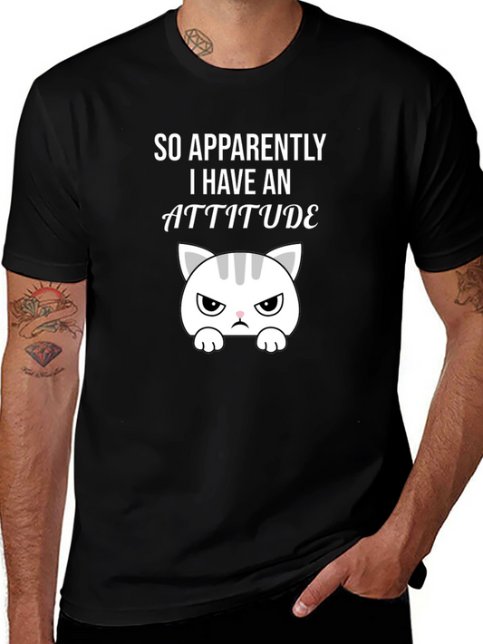 Funny Cat Attitude T-Shirt