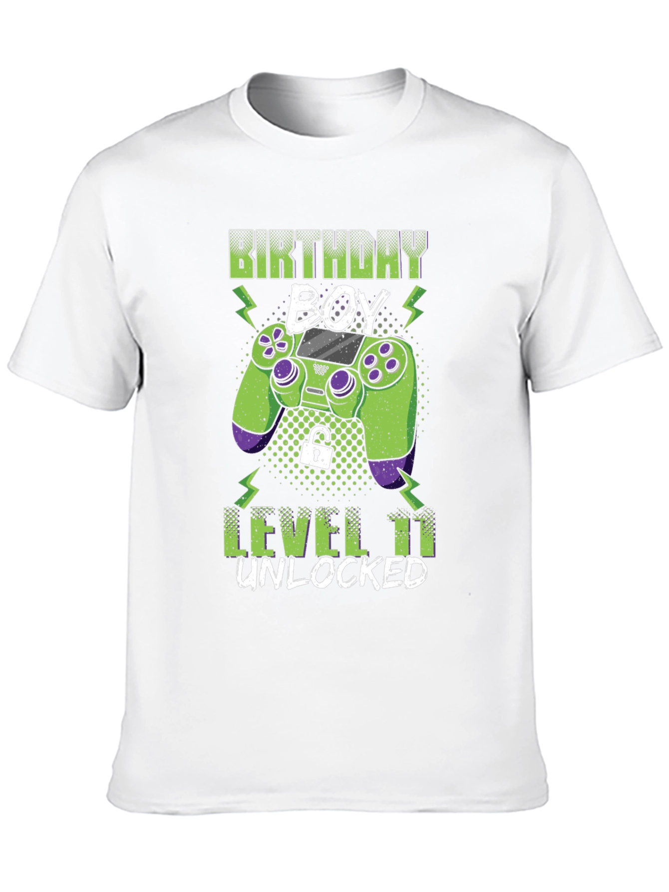 Birthday Boy Level 11 Unlocked Gaming T-Shirt