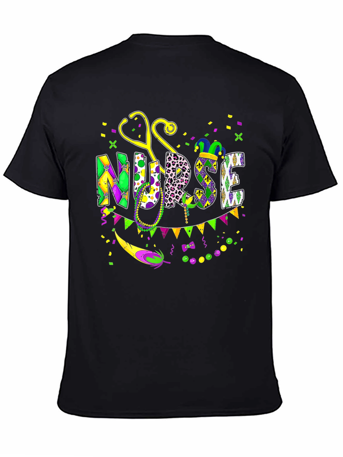 Mardi Gras Nurse T-Shirt
