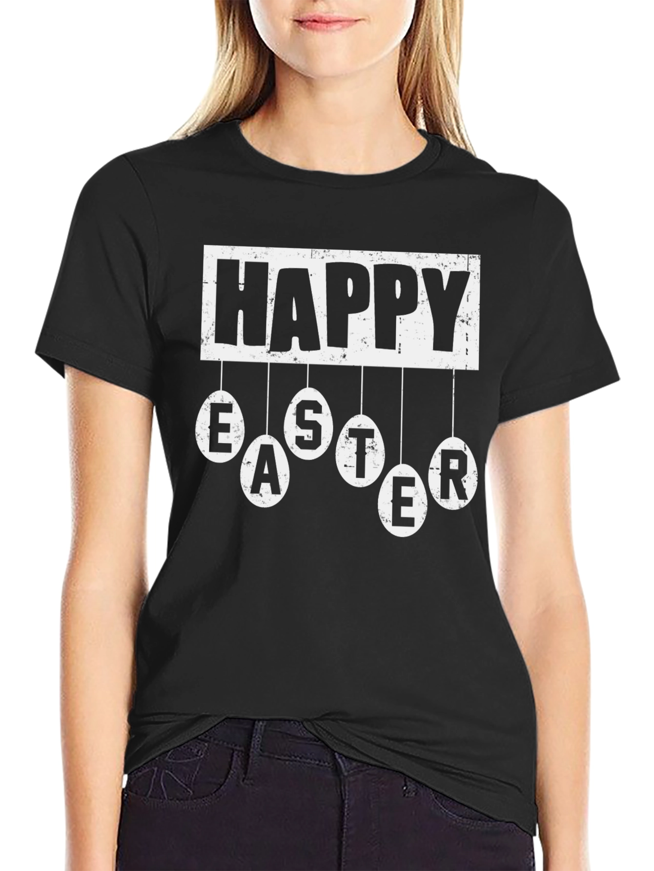 Happy Easter T-Shirt - Easter Egg Design