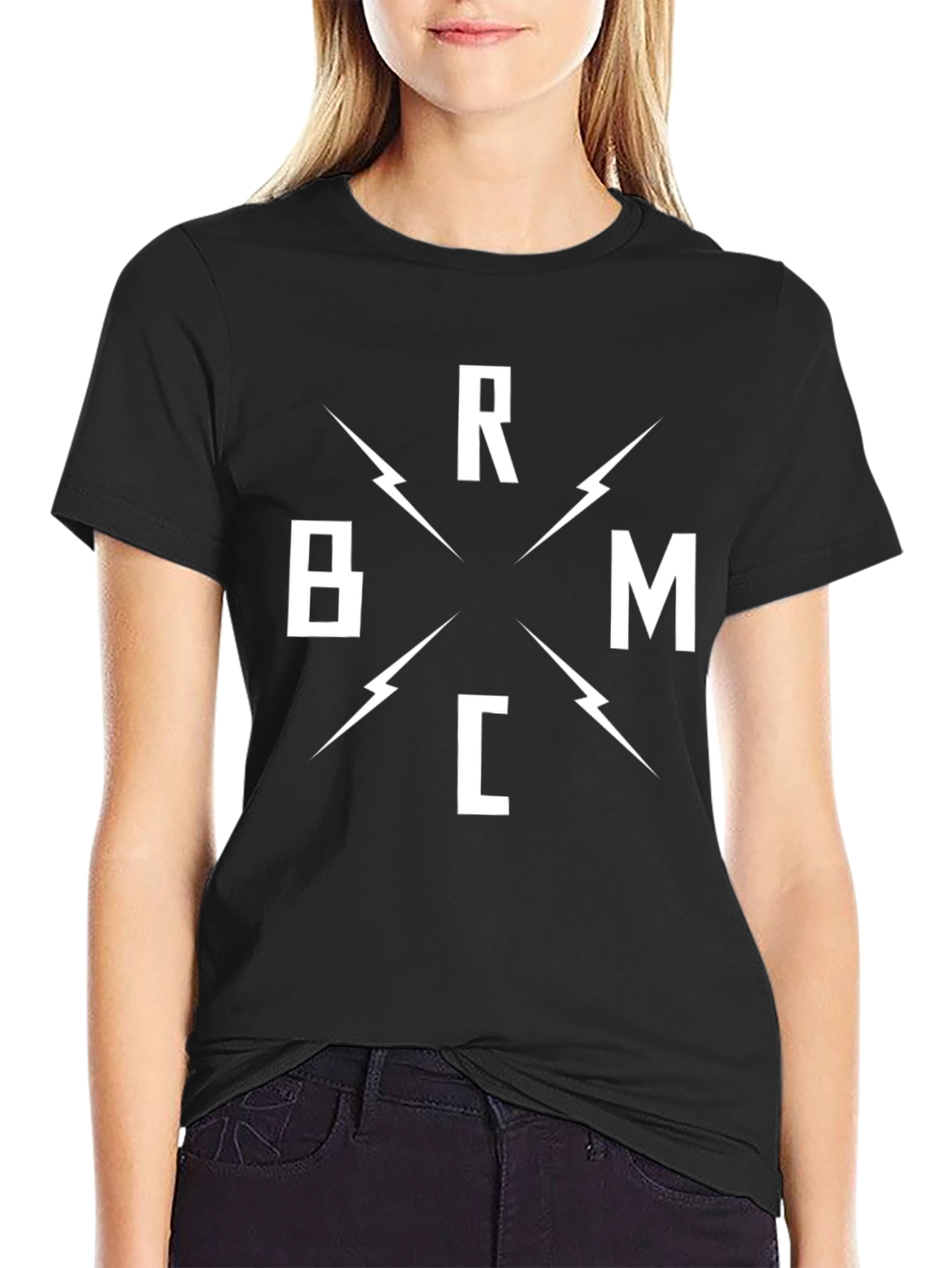 BMRC Lightning Bolt Graphic Tee - Black