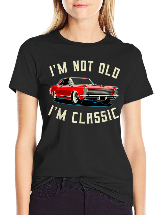 Classic Car Graphic Tee - Im Not Old Im Classic