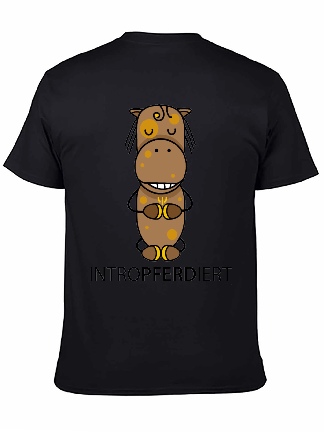 Introverted Horse T-Shirt - Funny Graphic Tee