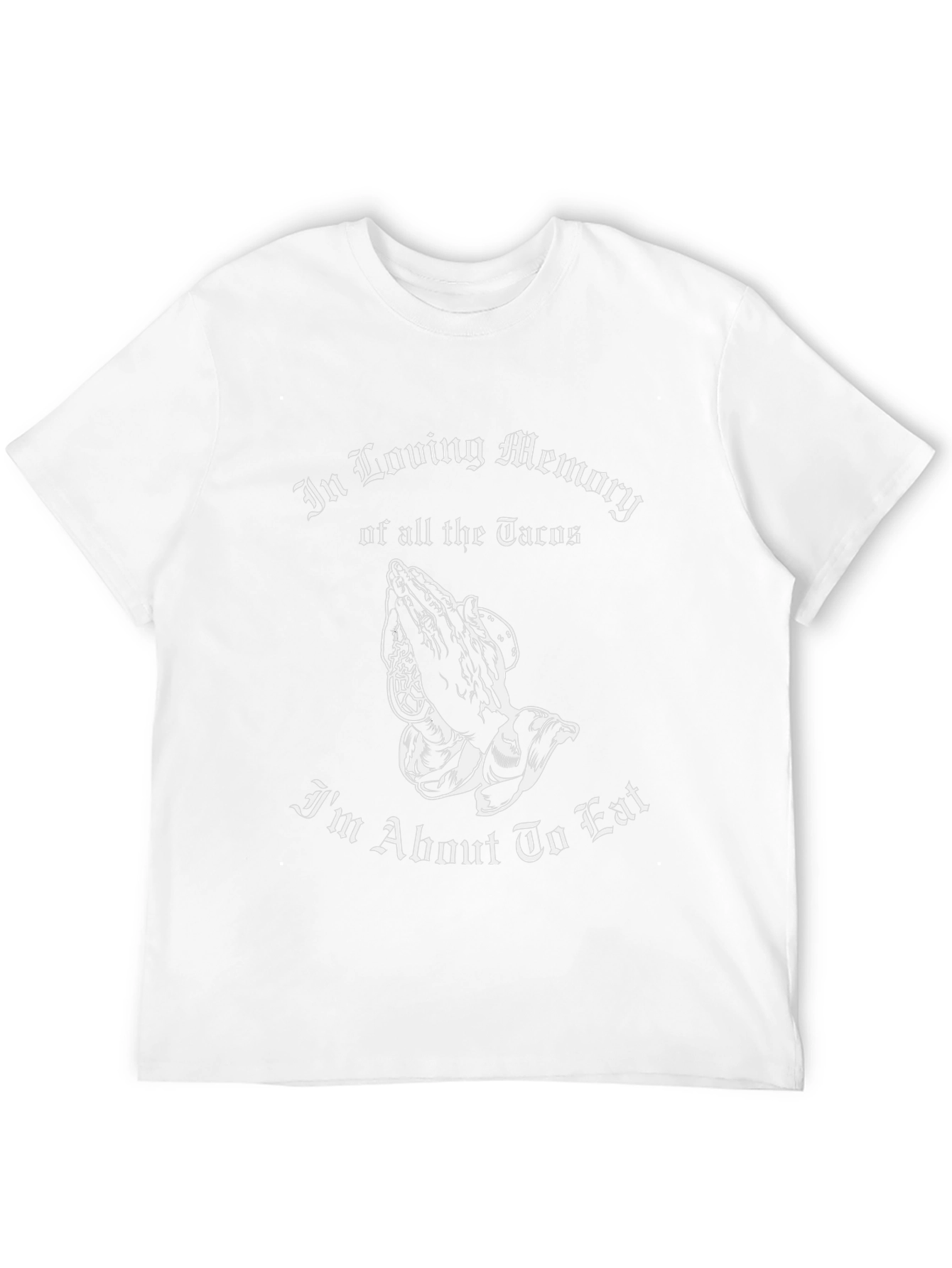 In Loving Memory Taco Graphic T-Shirt