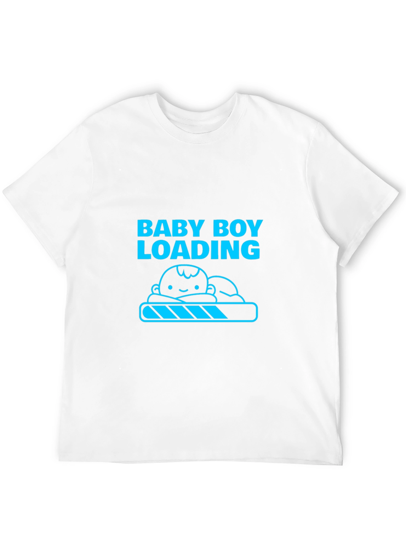 Baby Boy Loading - Funny Pregnancy T-Shirt
