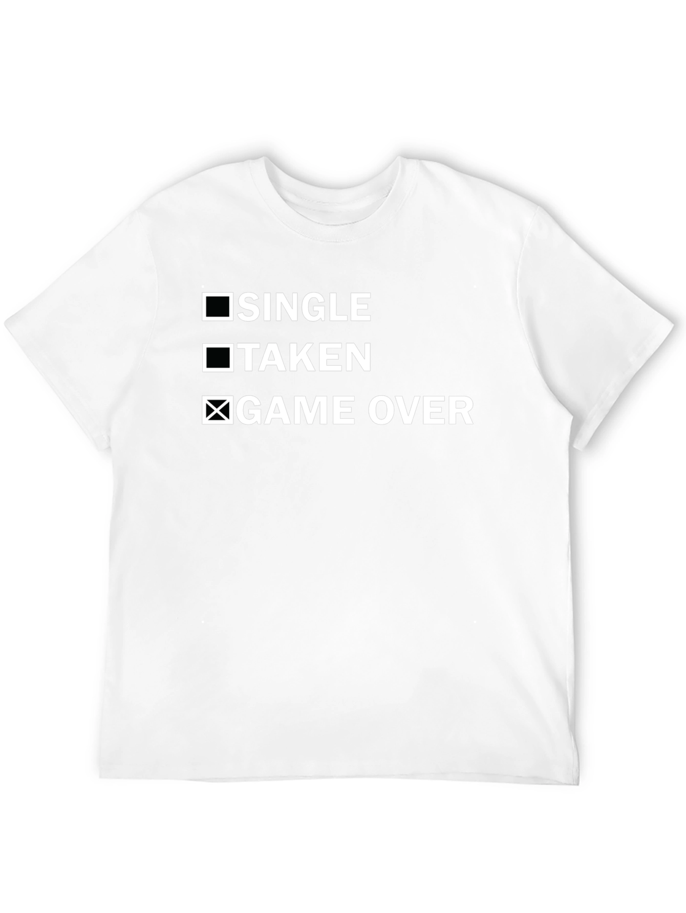 Game Over T-Shirt - Funny Relationship Status Tee