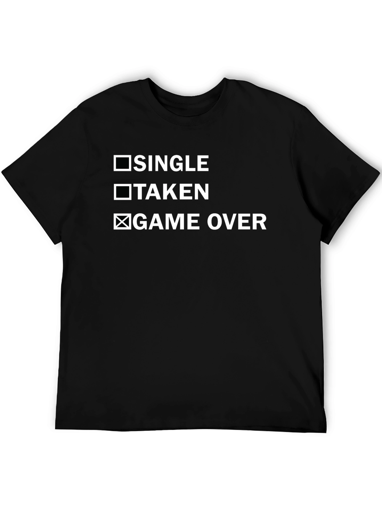 Game Over T-Shirt - Funny Relationship Status Tee