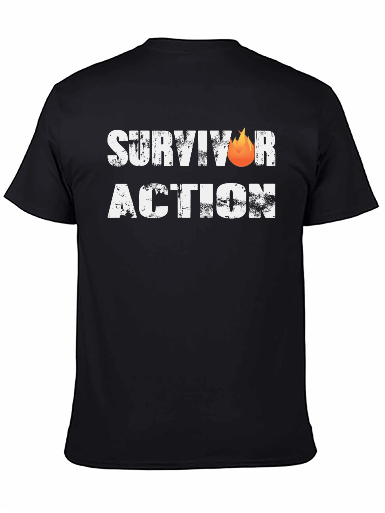 Survivor Action Graphic T-Shirt