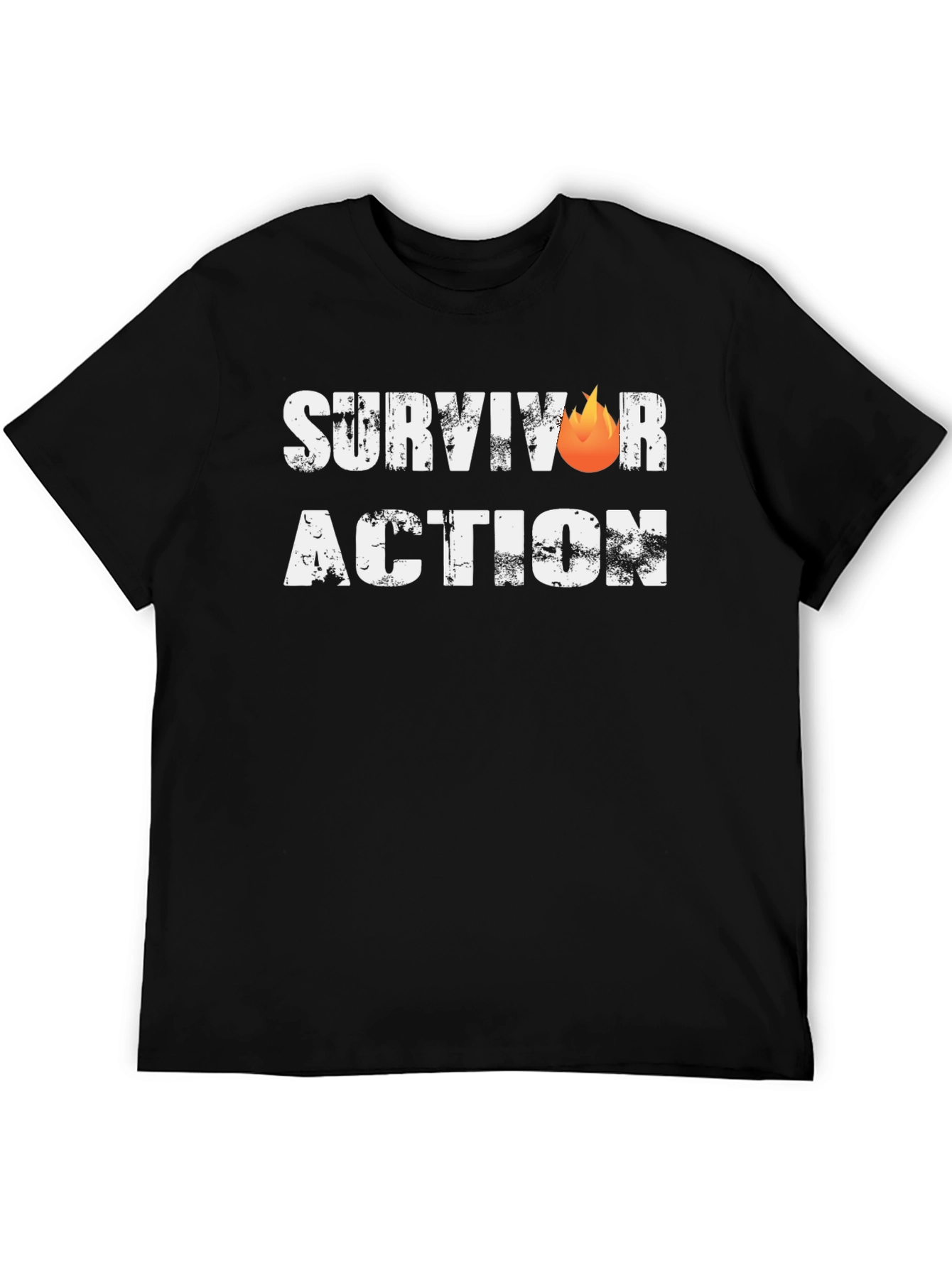 Survivor Action Graphic T-Shirt
