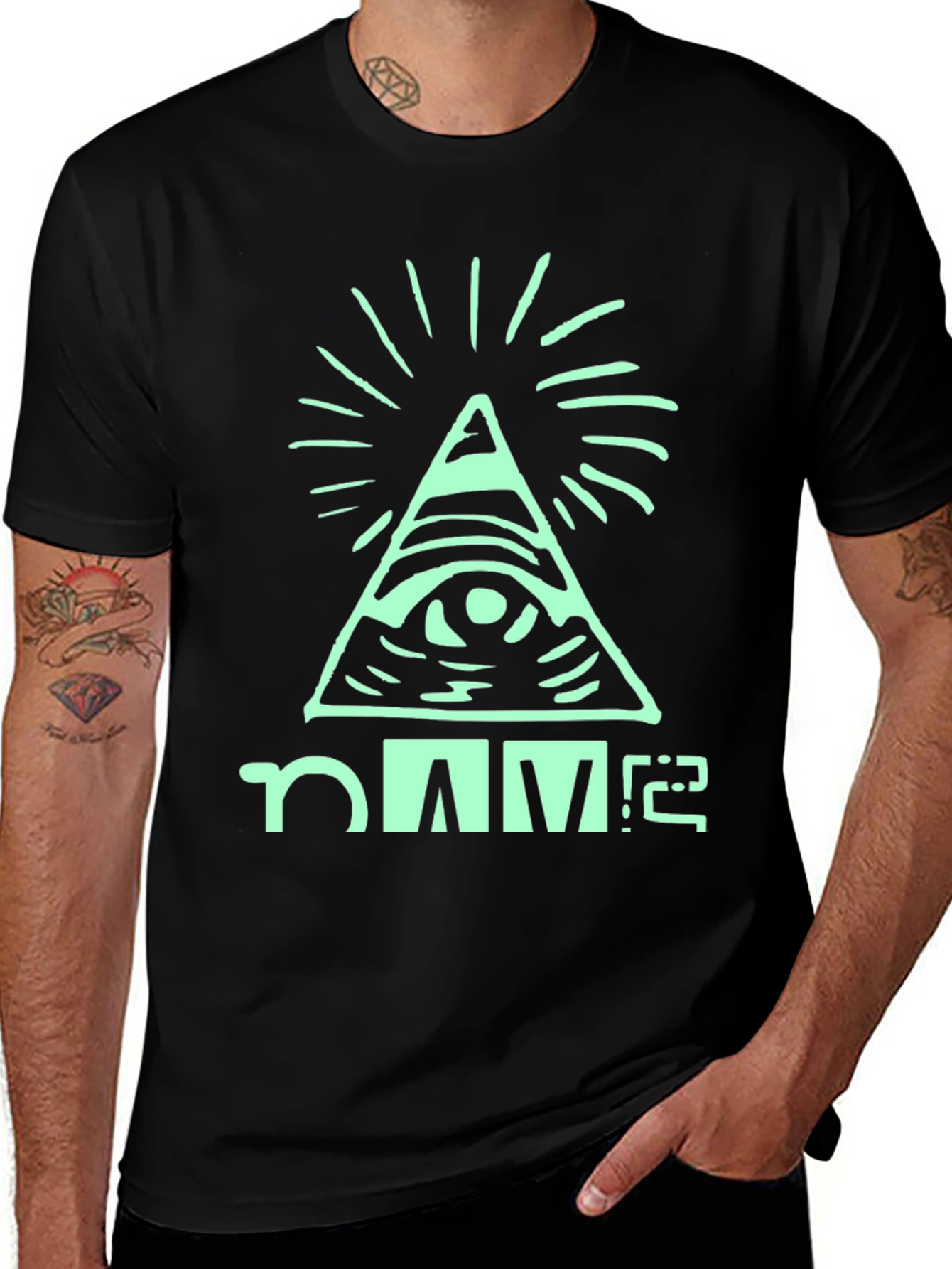 Eye Pyramid T-Shirt - Modern Design