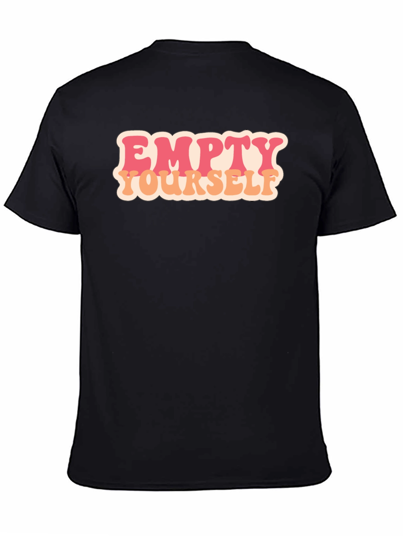Empty Yourself Graphic Tee - Retro Style