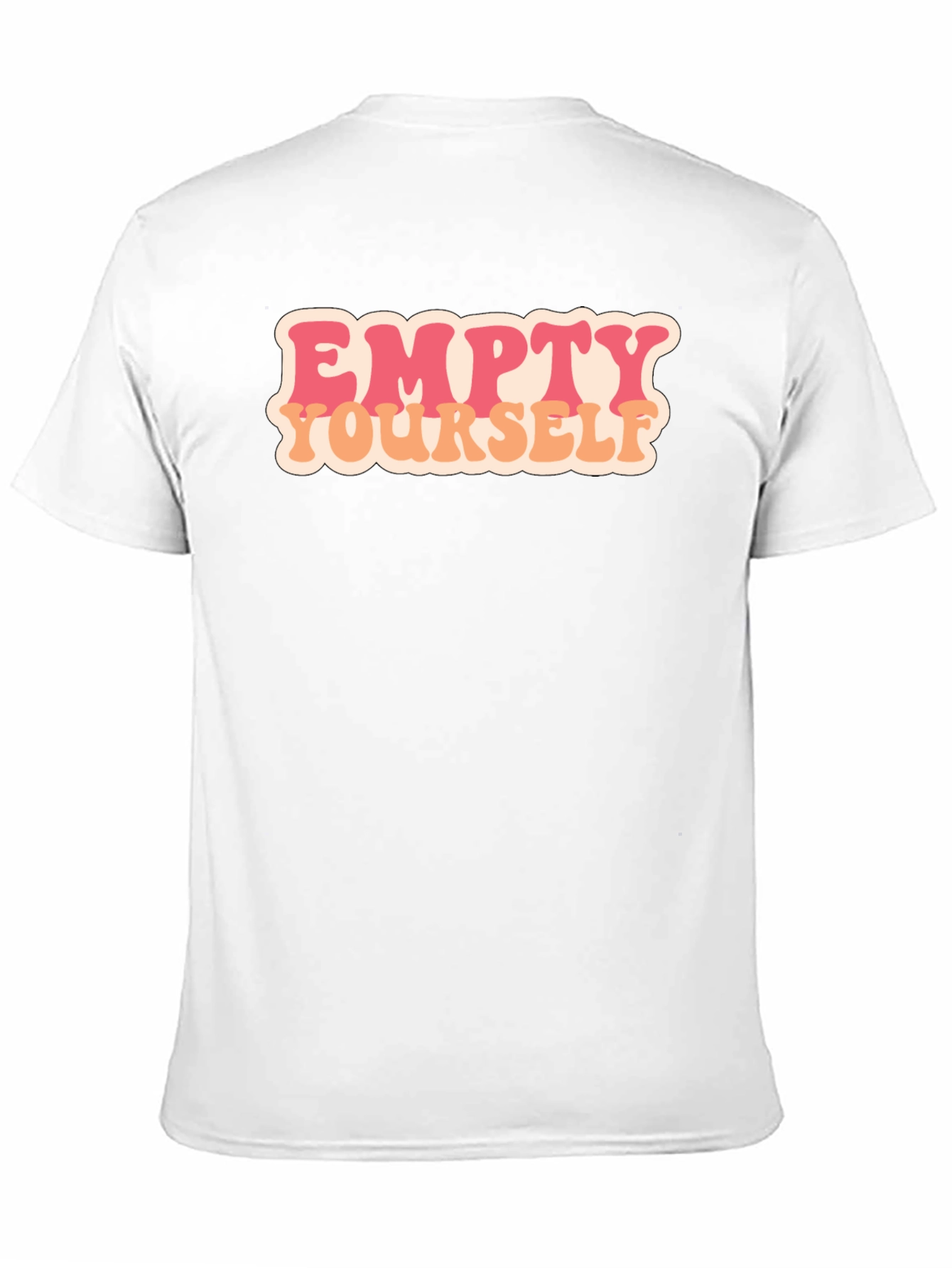 Empty Yourself Graphic Tee - Retro Style