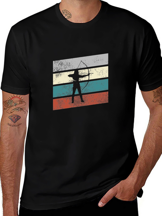 Retro Archer T-Shirt - Vintage Archery Design