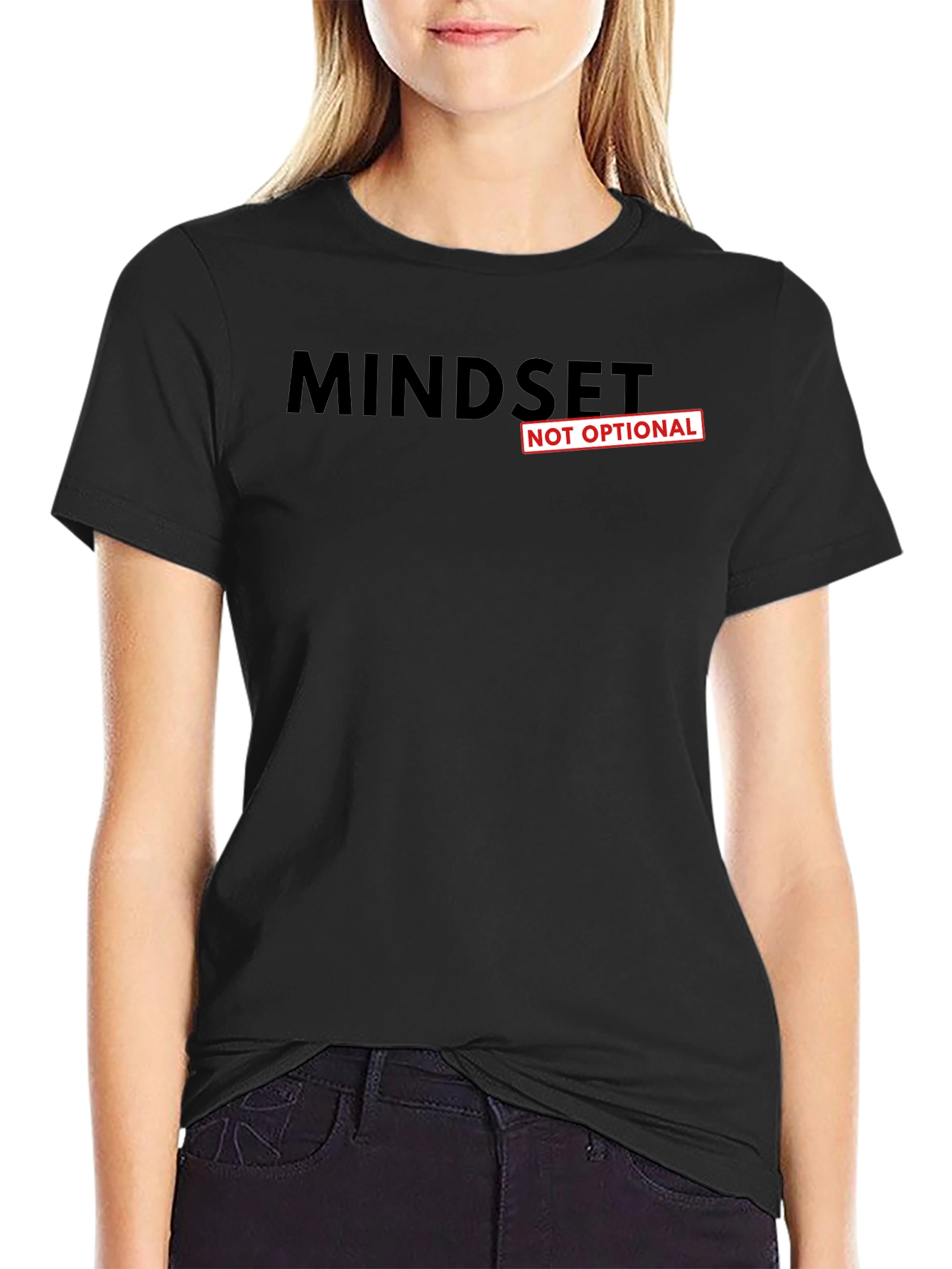 Mindset Not Optional Graphic Tee