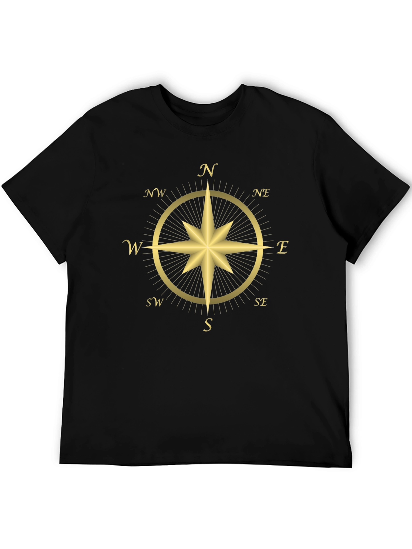Compass Rose Graphic T-Shirt