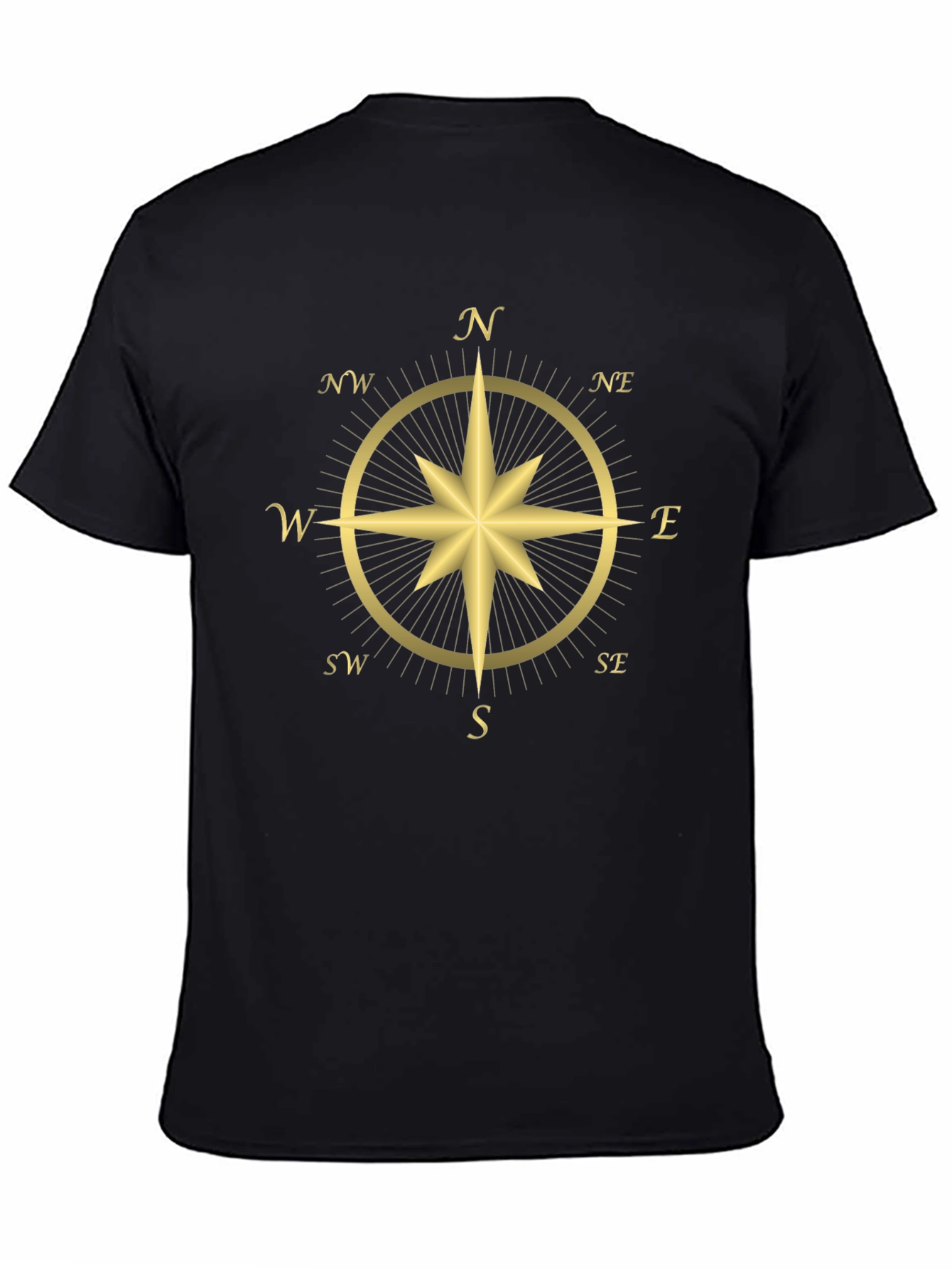 Compass Rose Graphic T-Shirt