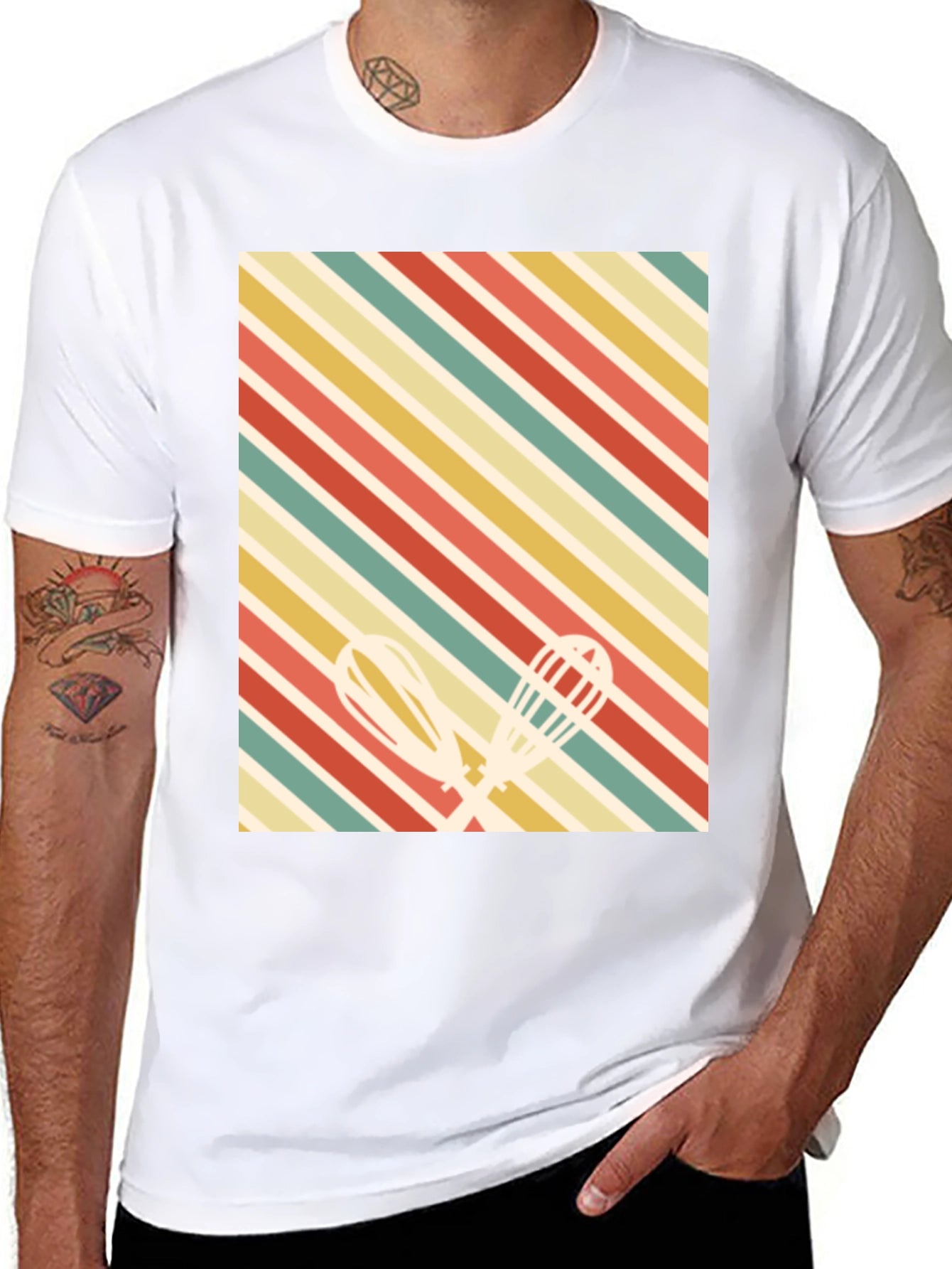 Retro Baking Whisk T-Shirt