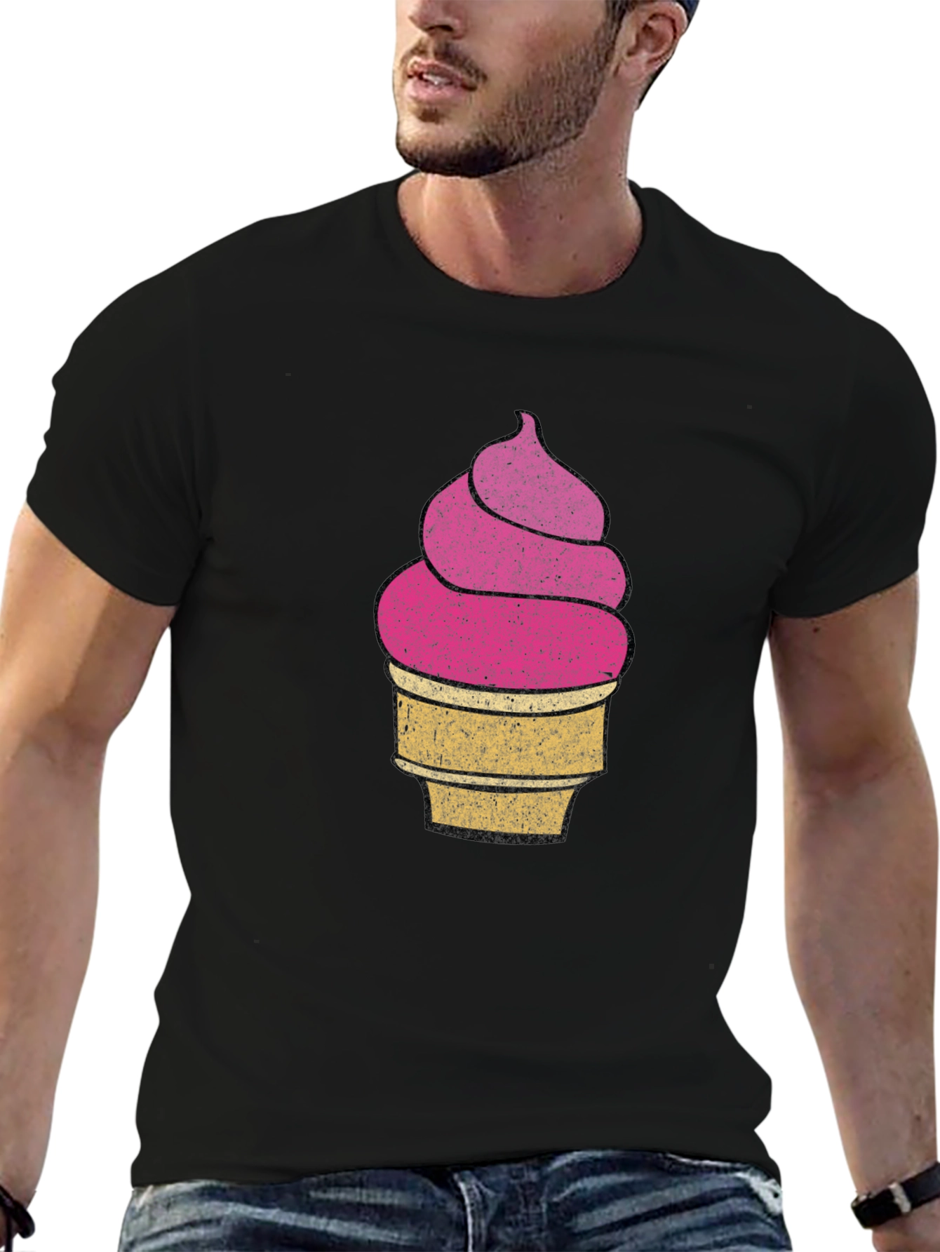 Ice Cream Graphic Tee - Fun Summer Shirt