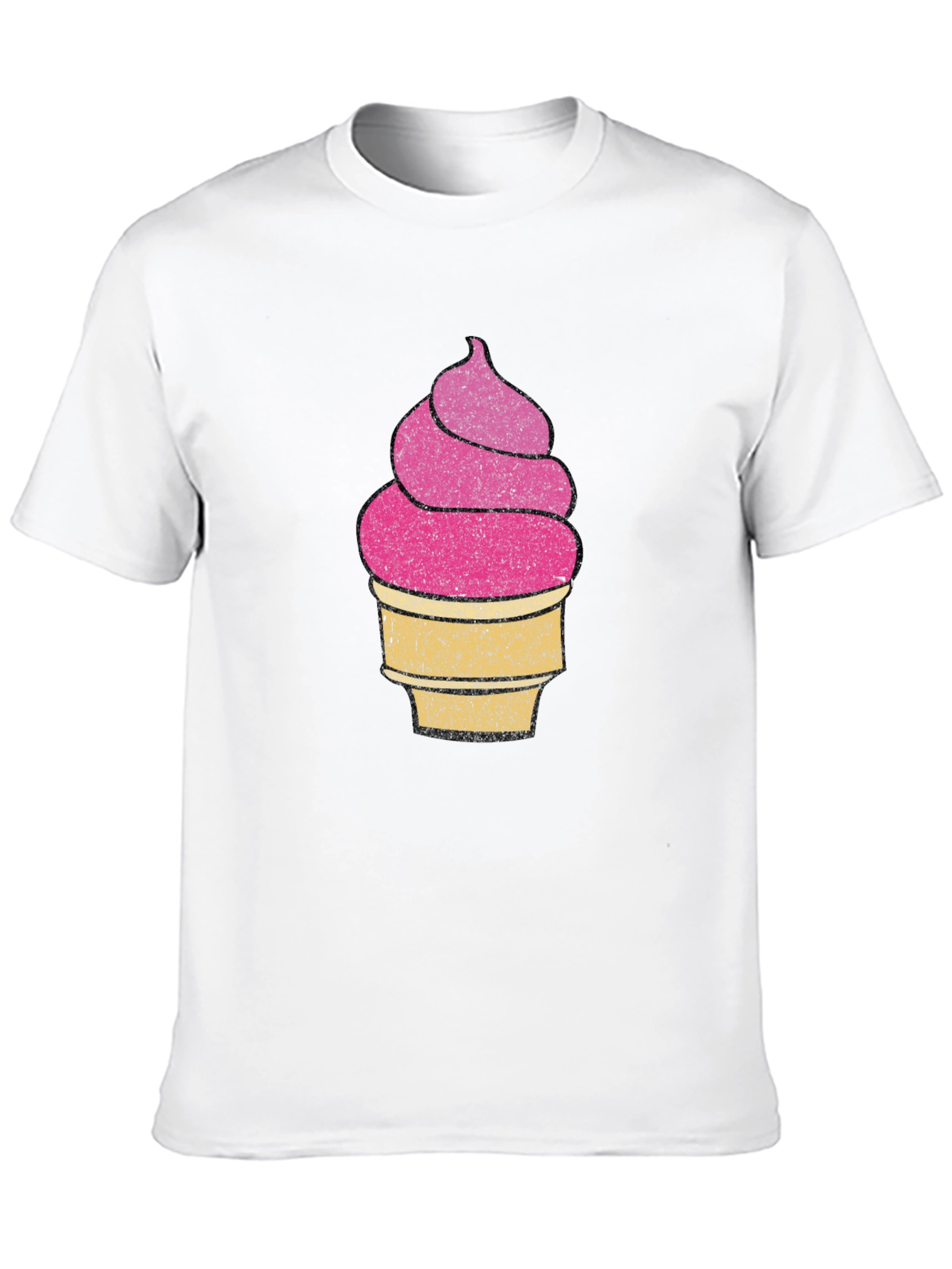 Ice Cream Graphic Tee - Fun Summer Shirt