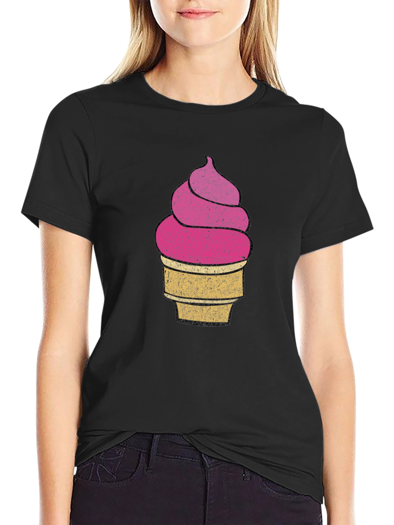 Ice Cream Graphic Tee - Fun Summer Shirt