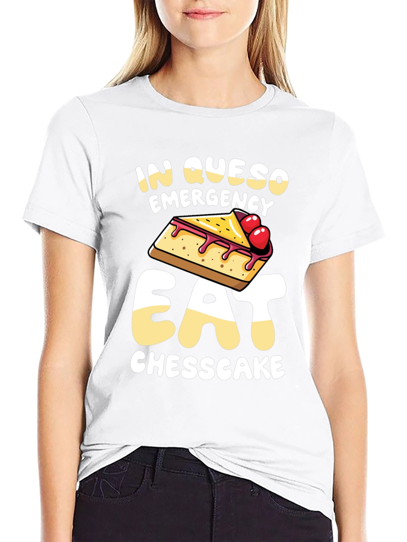 In Queso Emergency Eat Cheesecake T-Shirt