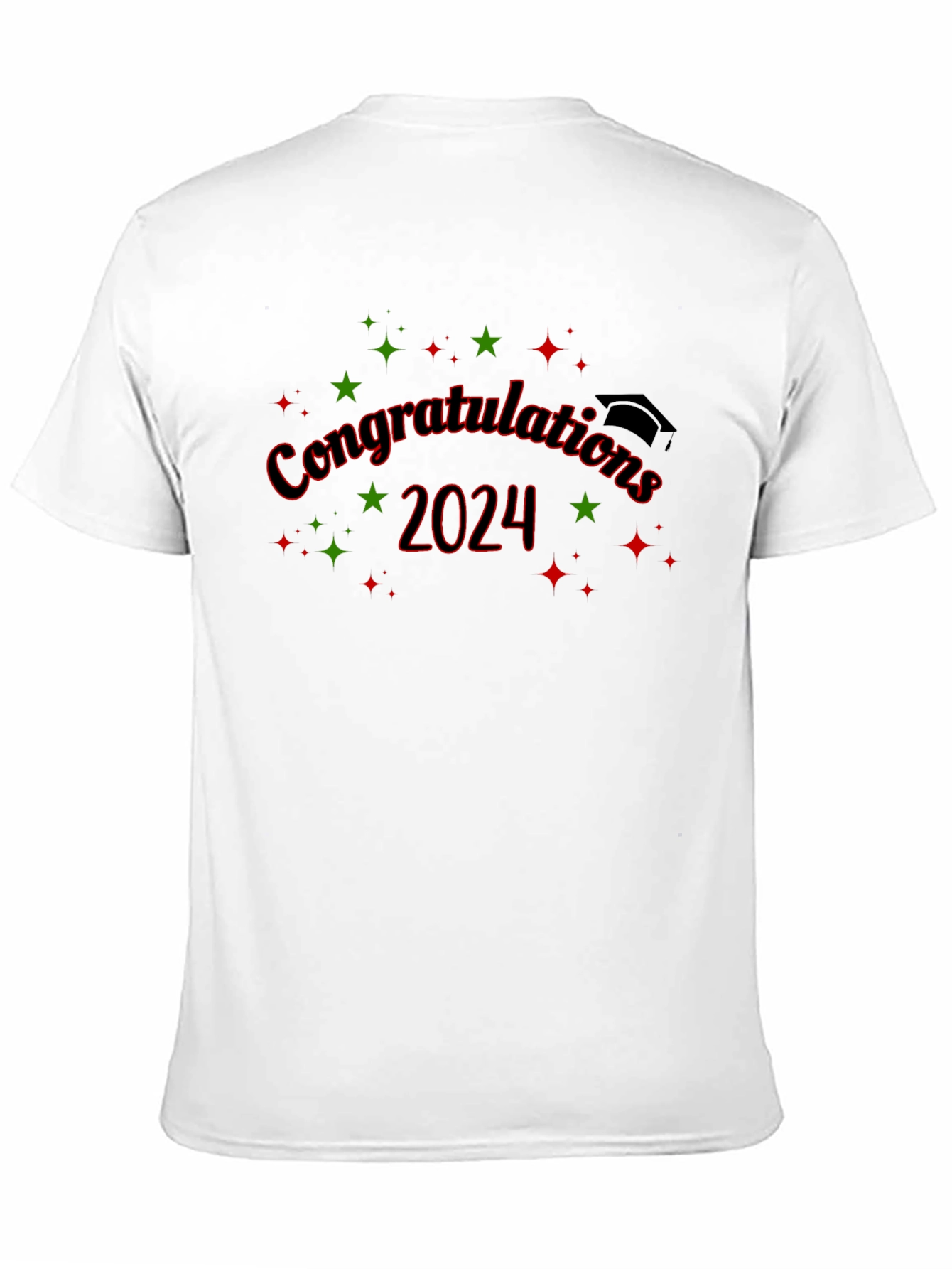 Congrats Grad 2024 Black T-Shirt