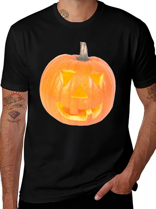 Halloween Pumpkin T-Shirt - Spooky Festive Apparel