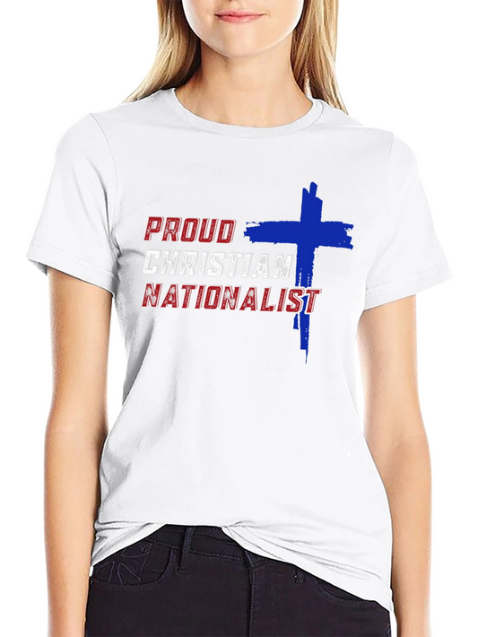 Proud Christian Nationalist Graphic Tee