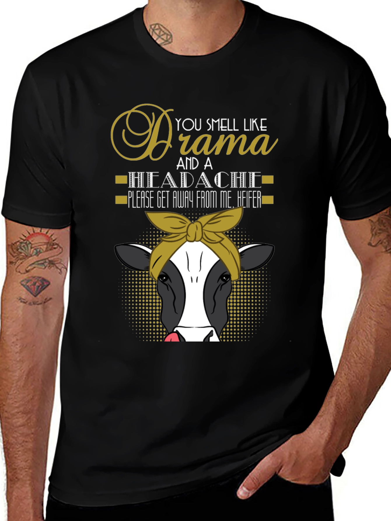 Drama & Headache Heifer Tee