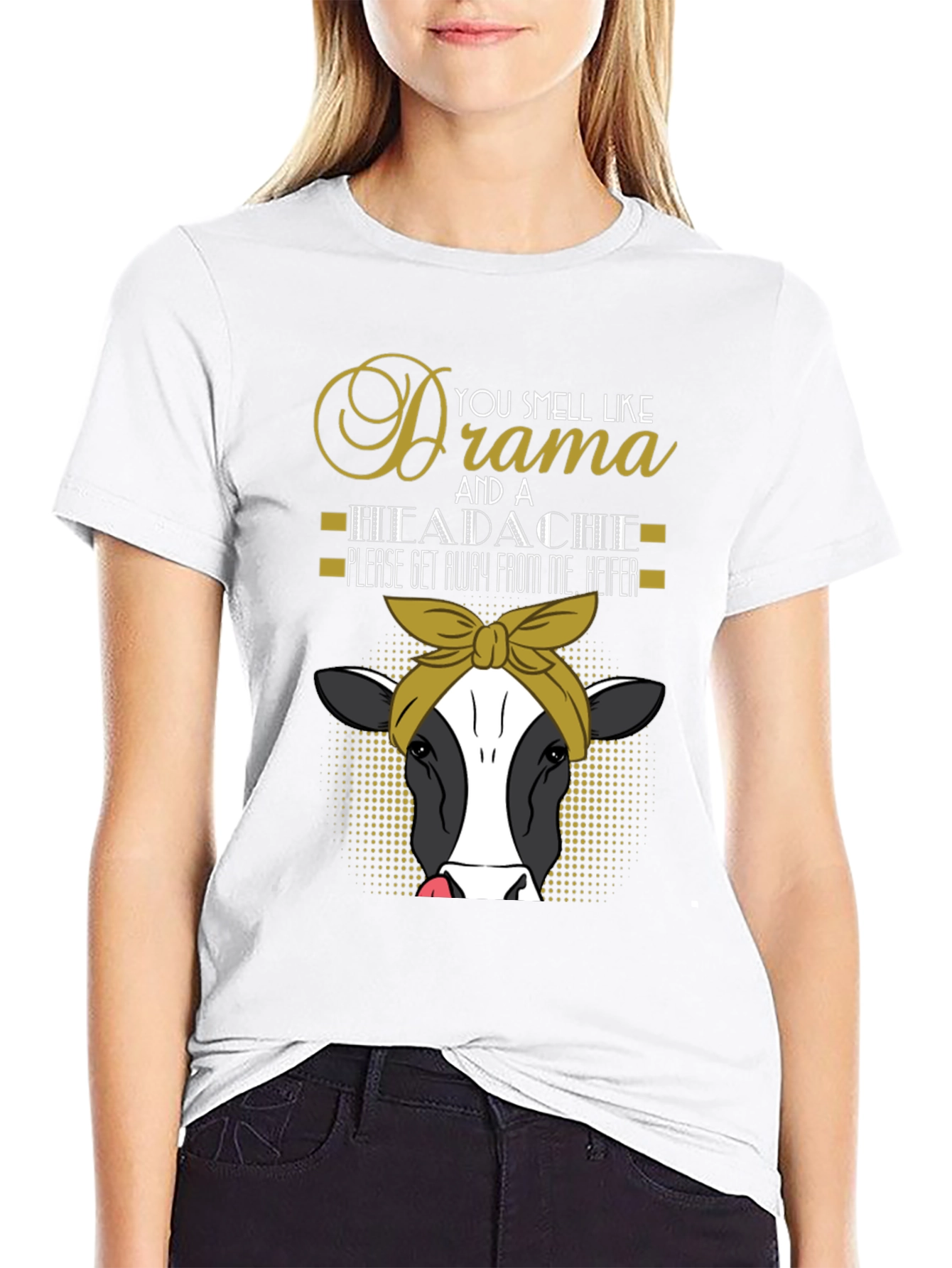 Drama & Headache Heifer Tee