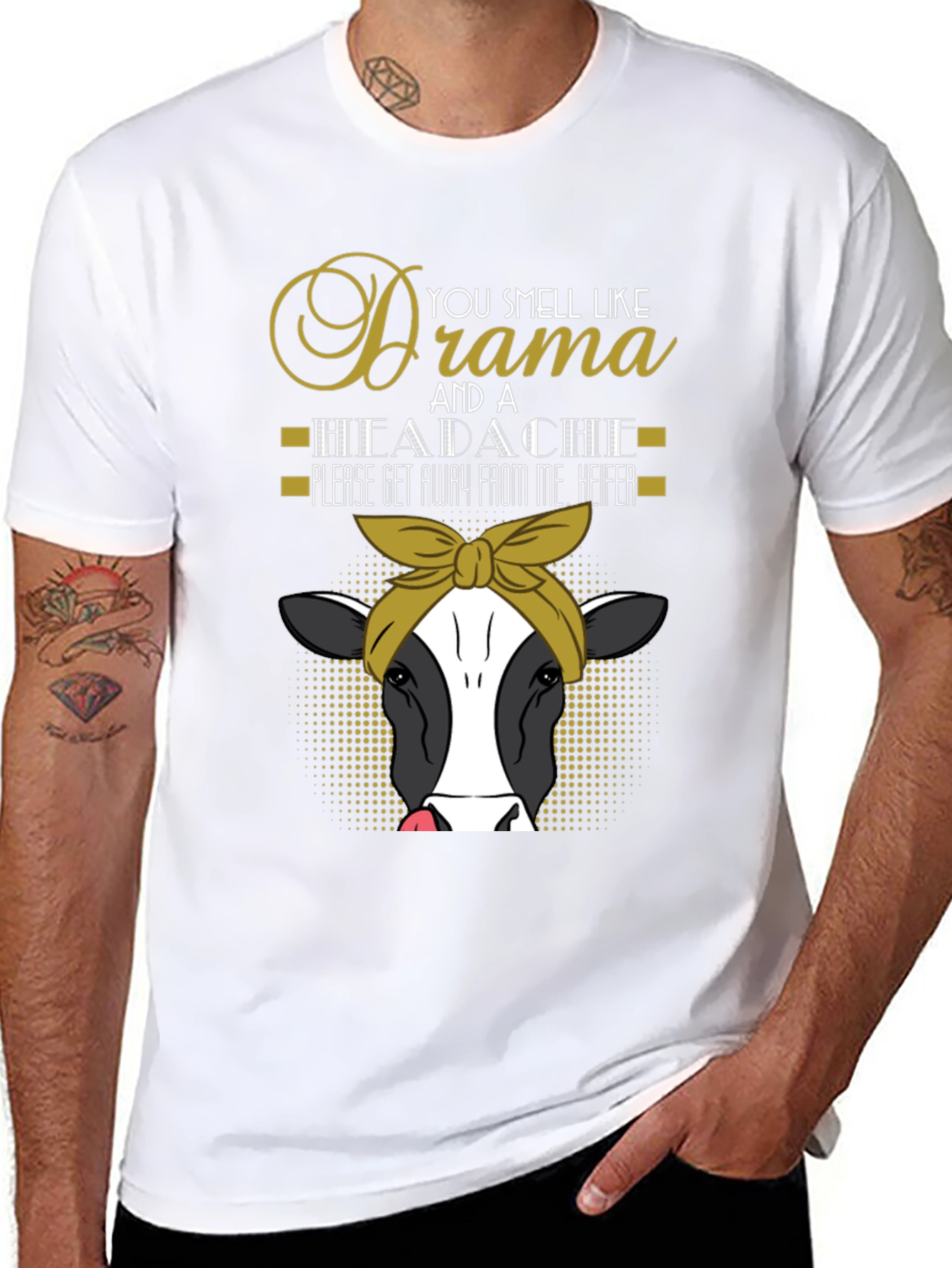 Drama & Headache Heifer Tee