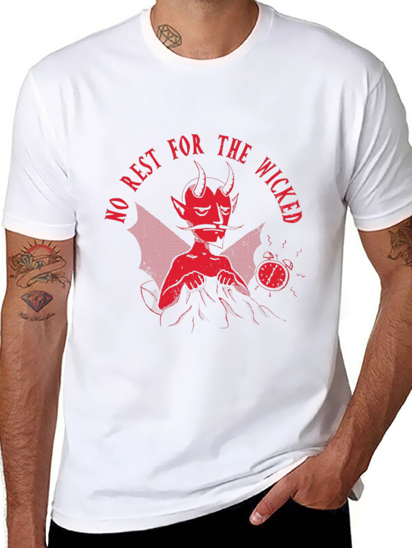 No Rest For The Wicked Graphic T-Shirt
