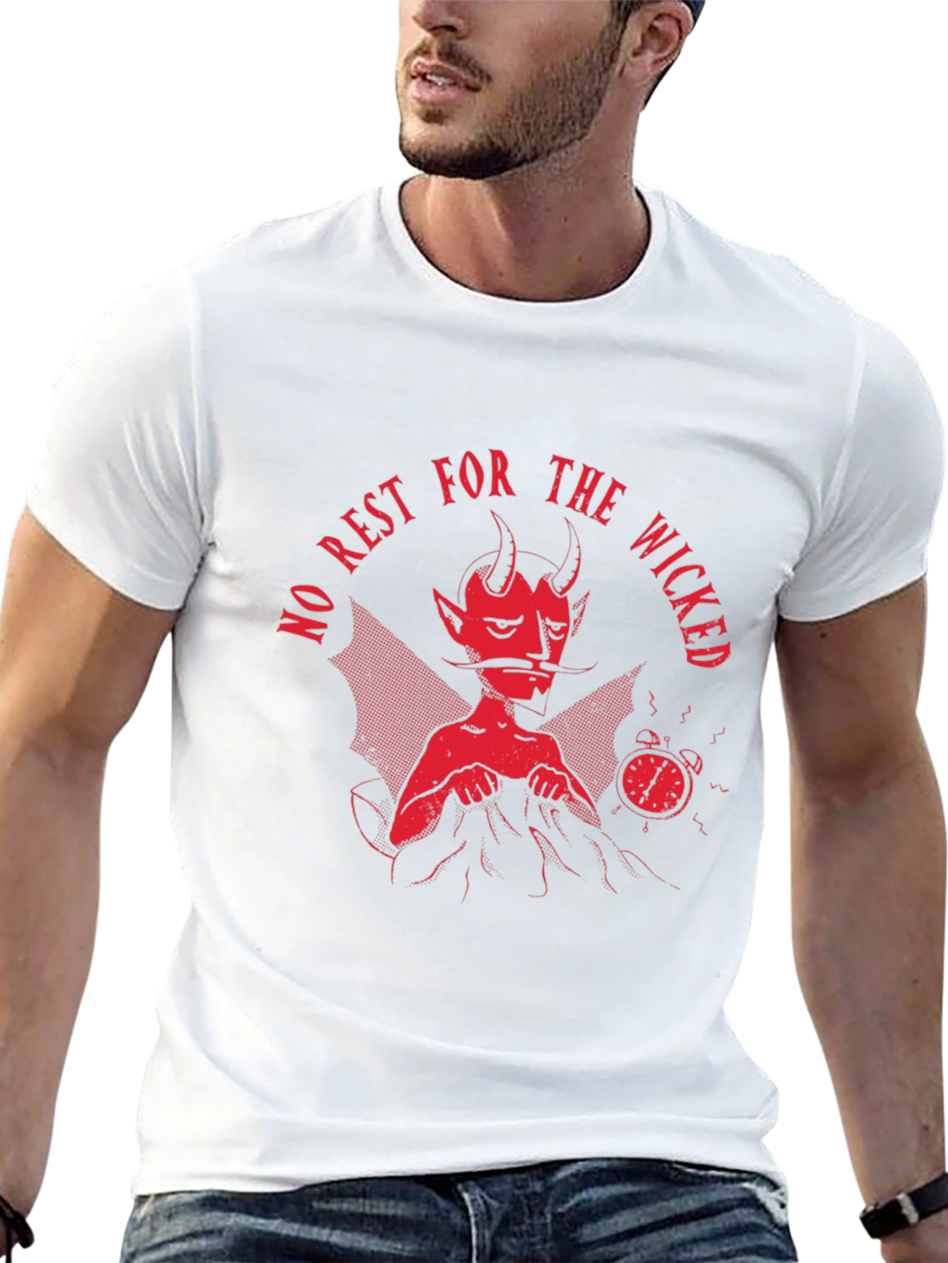 No Rest For The Wicked Graphic T-Shirt