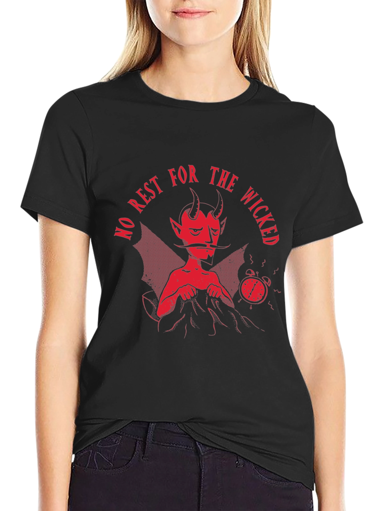 No Rest For The Wicked Graphic T-Shirt
