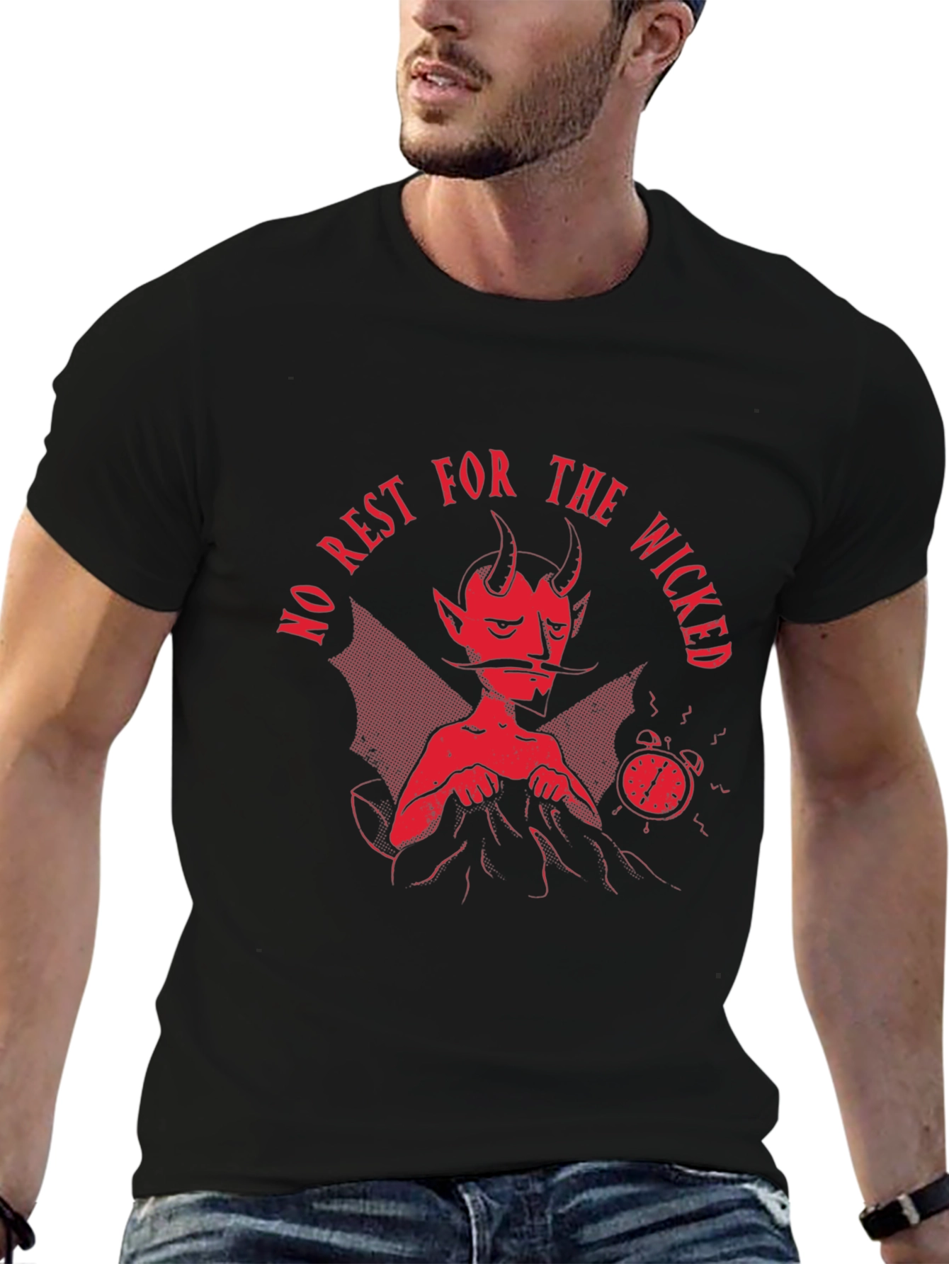 No Rest For The Wicked Graphic T-Shirt