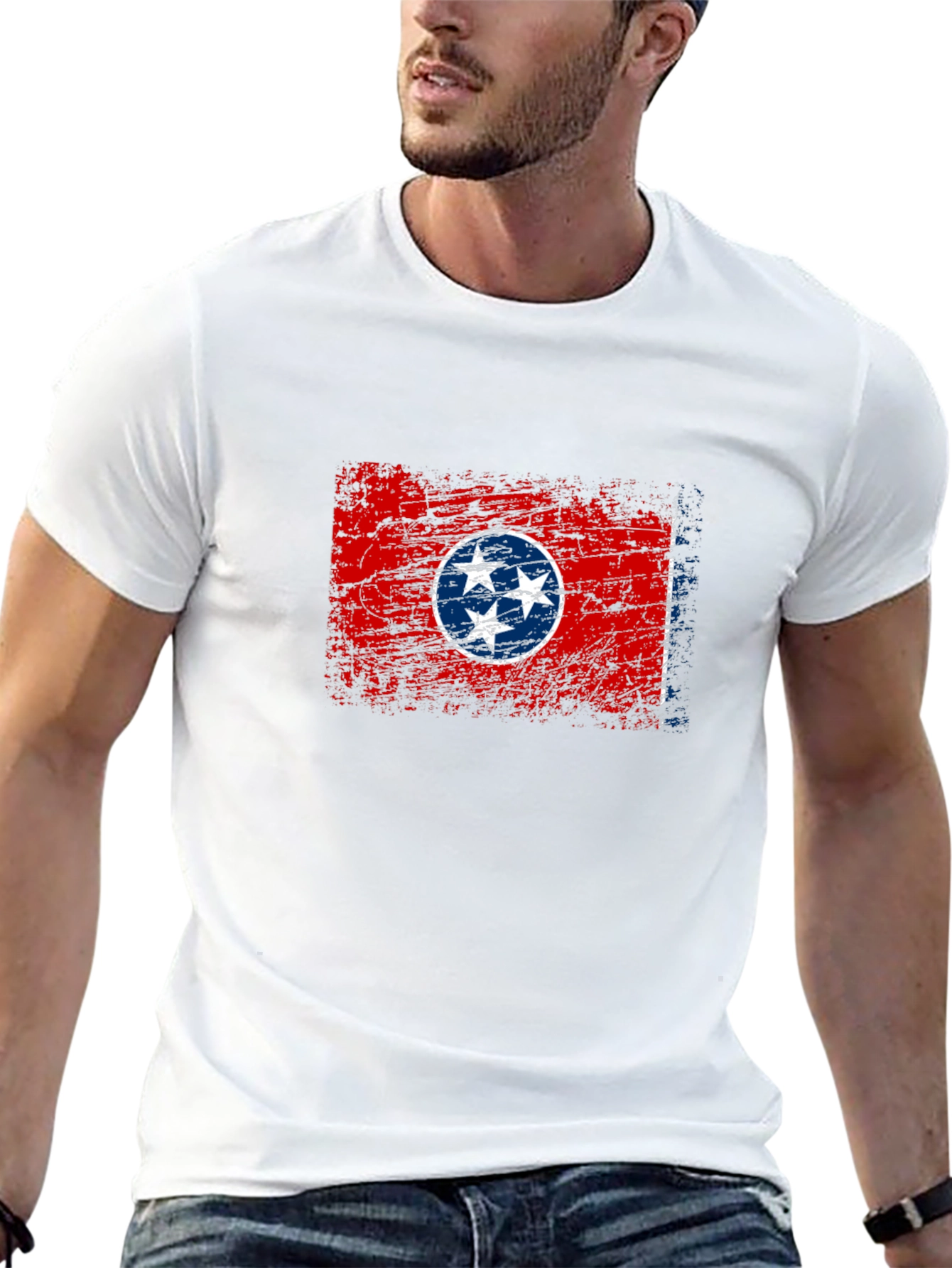 Tennessee Flag Graphic T-Shirt