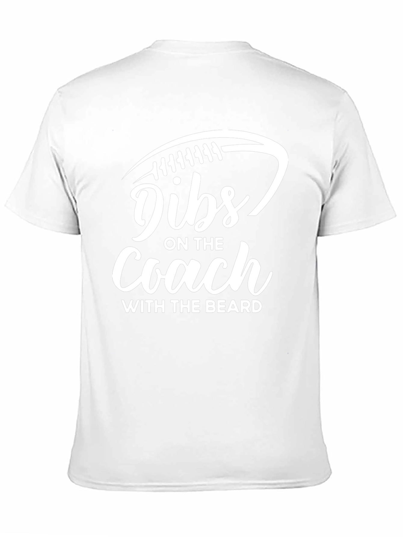 Dibs on the Coach with the Beard Black T-Shirt