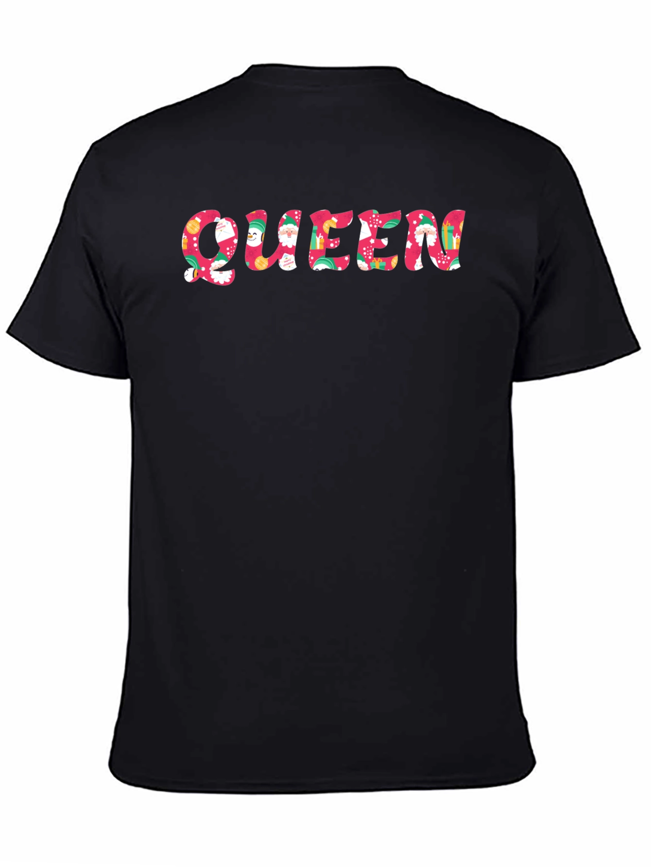 Festive Queen Graphic Tee - Holiday Edition