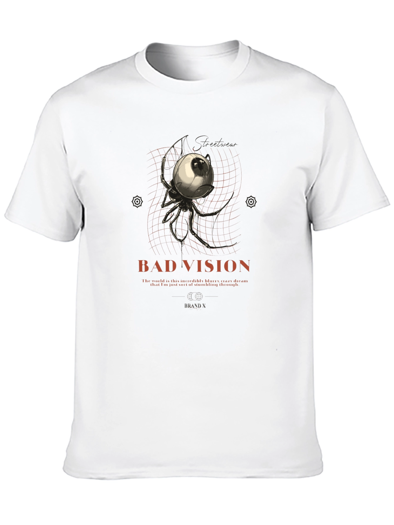 Bad Vision Graphic Print T-Shirt