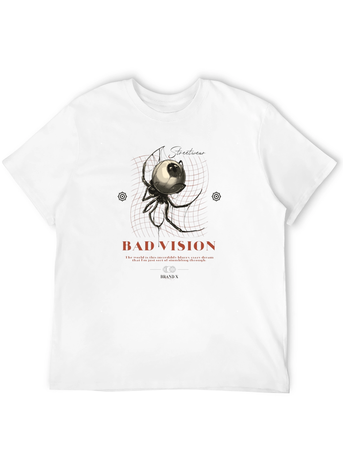 Bad Vision Graphic Print T-Shirt