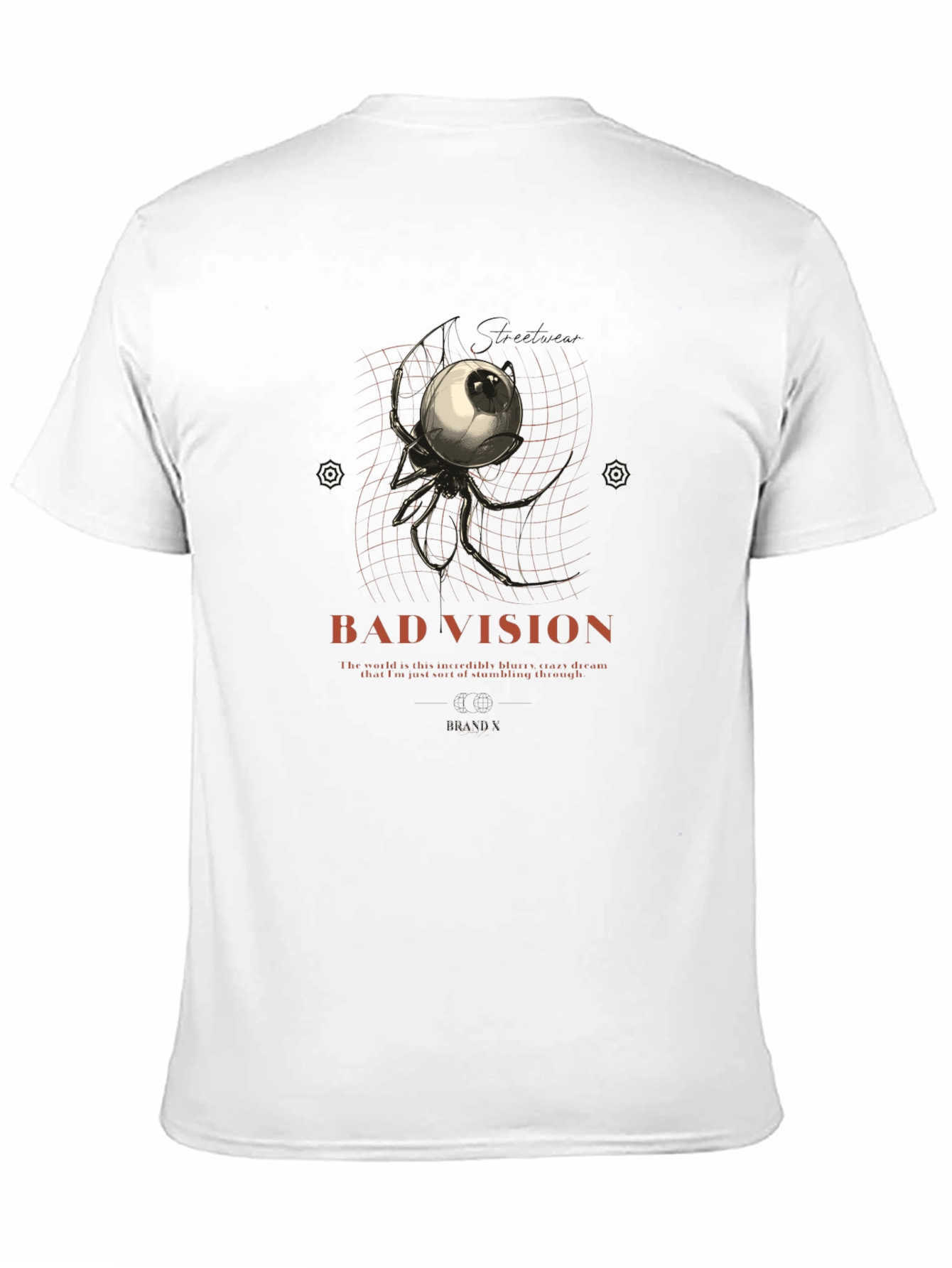 Bad Vision Graphic Print T-Shirt