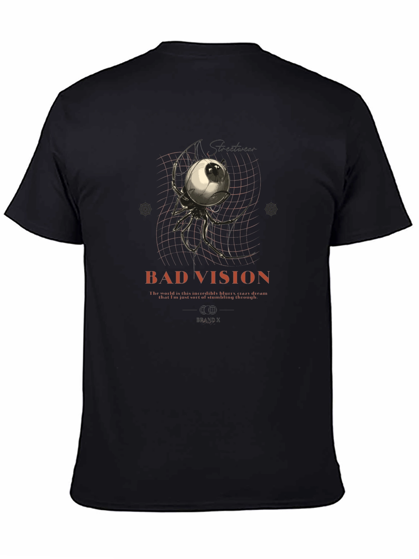 Bad Vision Graphic Print T-Shirt